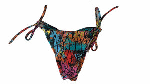 Colorful Snake Print Bottom