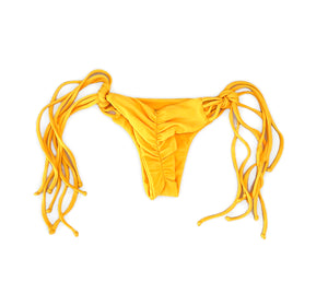 Bright Yellow Stringy Side Tie Bottom