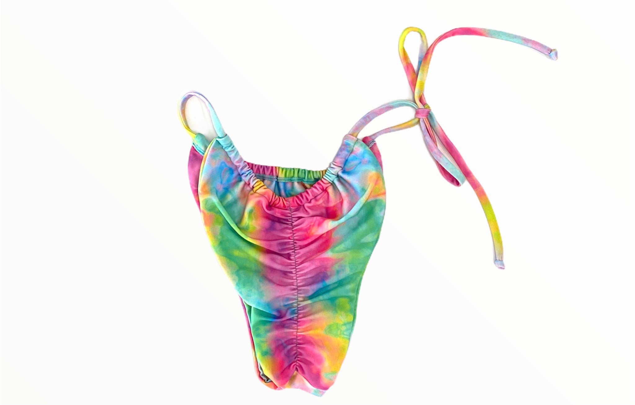 One Side Tie - Tie Dye Bottom